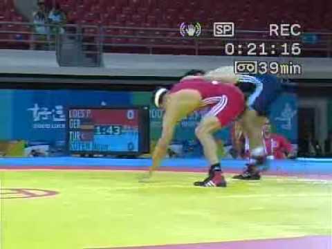 WM 07 JUN 84kg FS Patrick Loes GER - KOTEN Naim TUR
