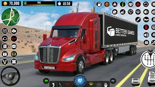 USA Truck Simulator EVO Gameplay | Realistic Truck Driving on American Roads🔥