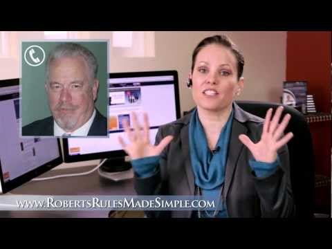 Robert's Rules Revealed: Ep. 08 - How to Protect Your Legal Rights in Board Meetings