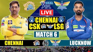 IPL Live: Chennai Super Kings v Lucknow Super Giants Live Scores | CSK v LSG Live Score & Commentary