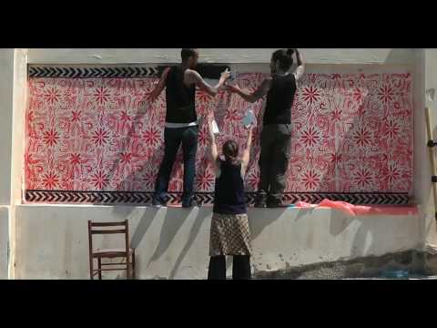 The Great Wave Mural - Zooz Magazine - Japan Issue / Video Art