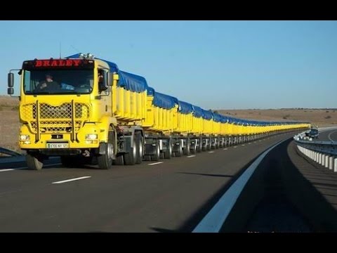 The World's Longest Truck - Road Train in Australia