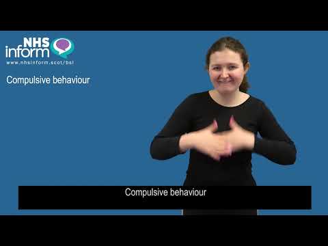 How to Sign Obsessive Compulsive Disorder in BSL