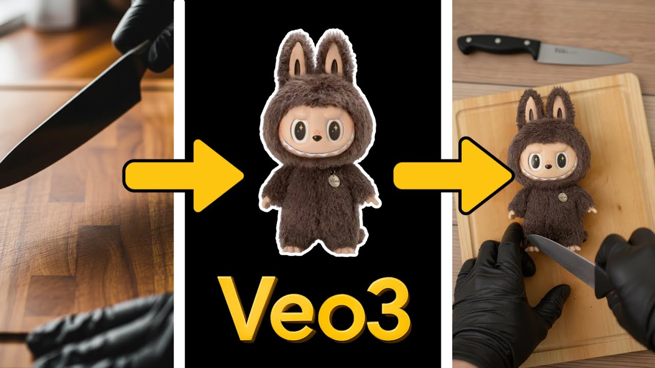 INSANE Veo 3 Workflow – Insert ANY Object Into an AI Video