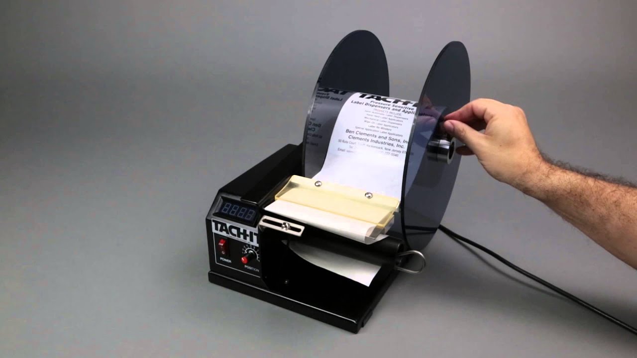 Tach-It SH414D Premiiun Semi-Automatic Label Dispenser