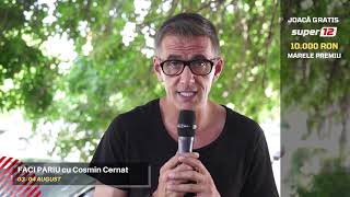 ”Faci Pariu” cu Cosmin Cernat (ep.61): Se anunță profit din UCL » 9 pariuri gratuite!