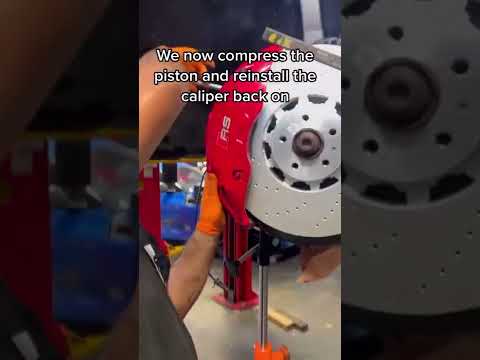 LETS REPLACE THESE MASSIVE BRAKES ON THIS RSQ8