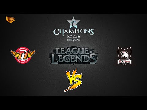 SK Telecom T1 vs. ROX Tigers | LCK Spring Split 2016 | W10D3 Game 1