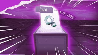 ESTE ARCHIVO TE SUBIRÁ MÁS DE +800 FPS EN MINECRAFT