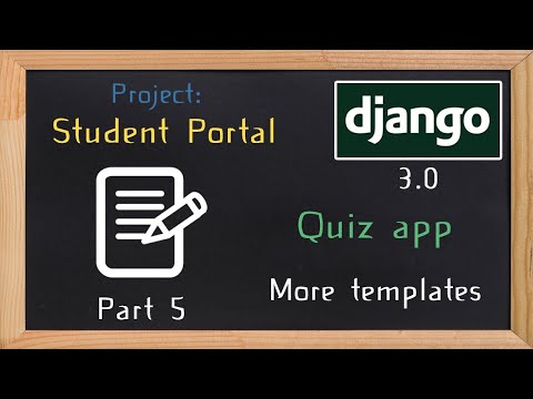 Django Student Portal - quiz app part 5  | 15 thumbnail
