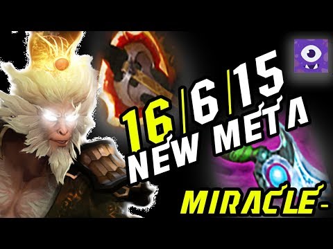 Miracle- Monkey King 7.06 NEW META [Battlefury and Diffusal] | Dota 2 Minion