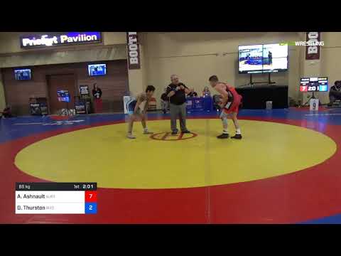 2018 Marine Corps US Open/Senior Men's Freestyle 65 Con 16 #2 - Anthony Ashnault (NJRT) Vs. Dylan
