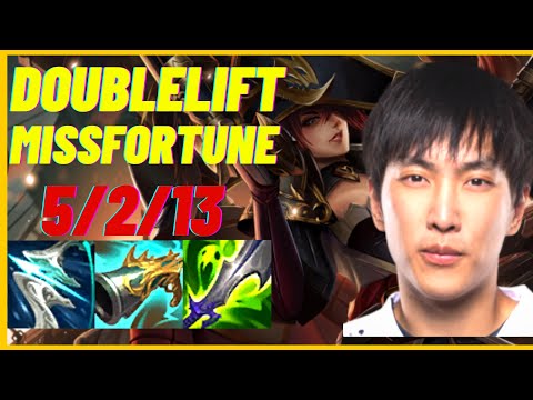 DOUBLELIFT PLAYS MISS FORTUNE VS JHIN |NA DIAMOND 1 PATCH 11.1| [League of Legends] Full Gameplay