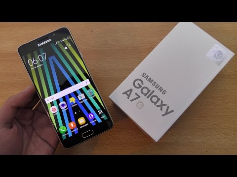 Samsung Galaxy A7 (2016) - Unboxing, Setup & First Look (4K)