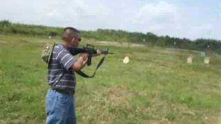 preview picture of video 'Shooting my M16A1 Full Auto'