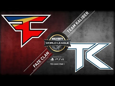 Team Kaliber | vs FaZe Clan | CWL Pro League Stage 1 Playoffs 2018 | Championship Sunday