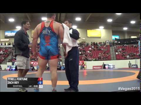 125 kg SF - Tyrell Fortune (TMWC) vs Zach Rey (LVAC)