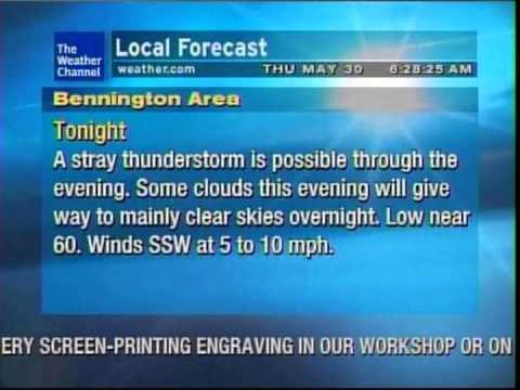 Weatherstar XL is Taking Us for a little Night Drive!