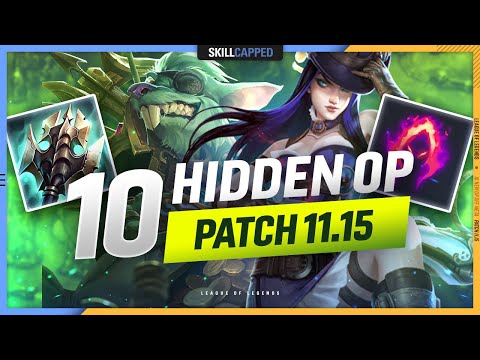 10 MOST OP Off-Meta CHAMPS and BUILDS for Patch 11.15! - Skill Capped