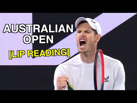 Australian Open - Lip Reading (What they are really saying!)