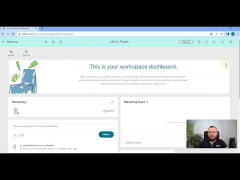 How to set up a workspace in Podio