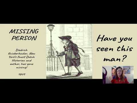 10/19 Washington Irving Bio