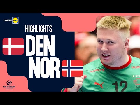 Denmark vs Norway | Highlights | Men's EHF EURO 2026