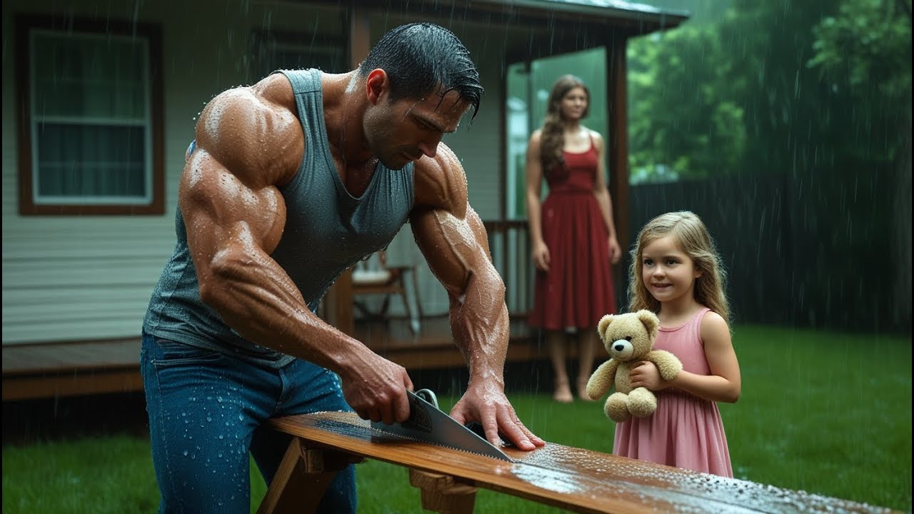 Single Dad Repaired Her Roof in a Storm—Then Discovered She Was a Billionaire in Hiding