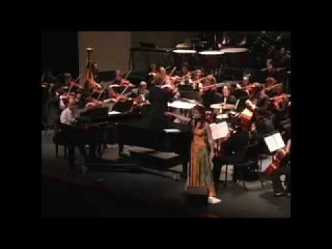 Antonio Adolfo & Carol Saboya performing live with the ArsFlores Symphony Orchestra