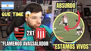 🔥 Argentino fica IMPRESSIONADO com o Flamengo e dispara: “Foram ROUBADOS pelo árbitro!” 👀⚽