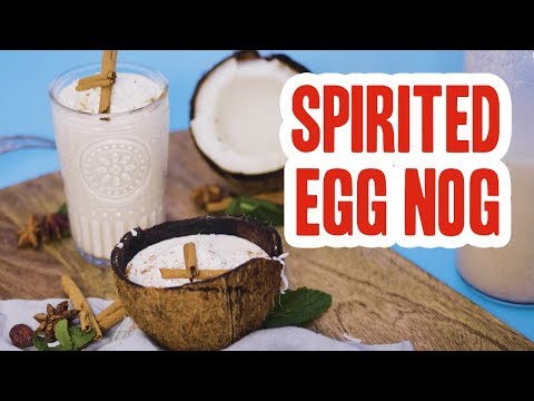 Spirited Coconut Eggnog Recipe