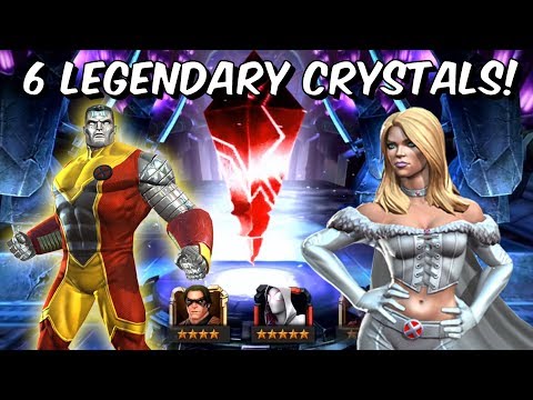 6x Legendary Romance 5 Star Valentine's Day Crystal Opening! - Marvel Contest Of Champions
