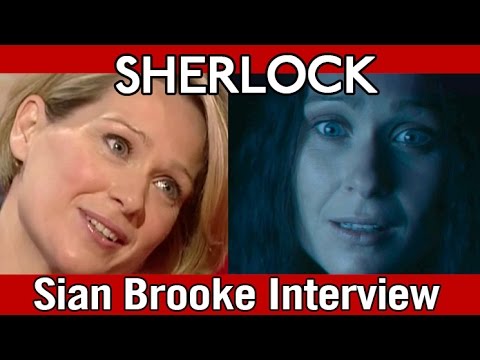 Eurus Holmes actress Sian Brooke interview (#Sherlock) [re-upload]