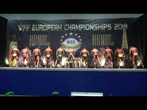 Comparisons - Men Superbody - WFF European Championship 2018