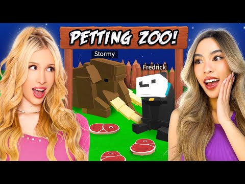 BAU EINES ZOOS MIT NUR GEZÄHMTEN TIEREN in 99 NÄCHTEN IM WALD ... *WAHNSINN* MIT @KatrinaBuno