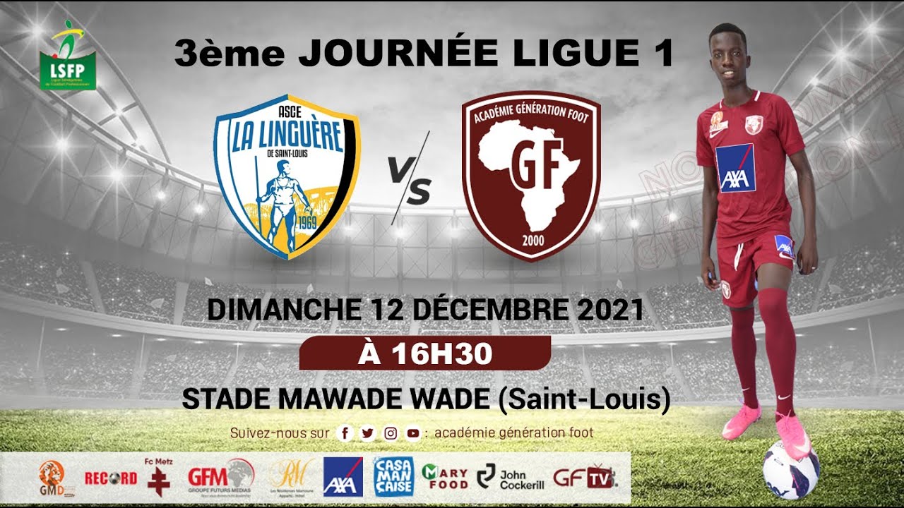 Site officiel Académie Génération Foot