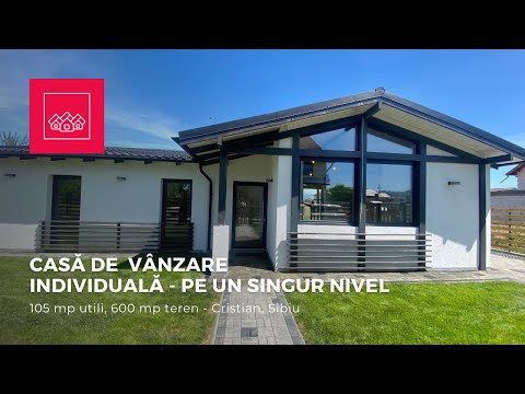 Casa de vanzare in Sibiu - Cristian - individuala - pe un singur nivel