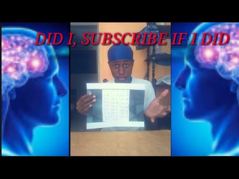 I AM GOING TO READ YOUR MIND (ITS SO EASY)