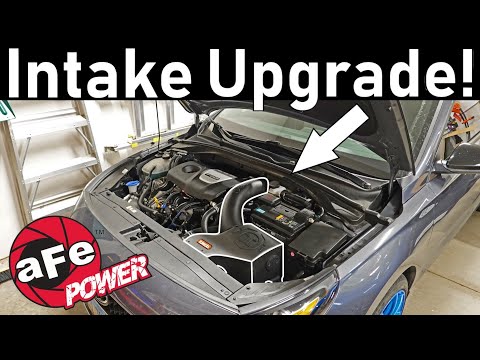 Installing an AFe Intake on my Elantra GT N Line! | Stealth + Performance