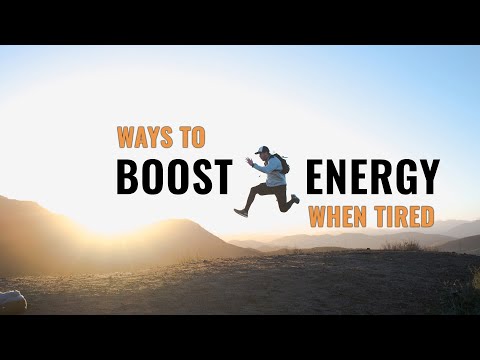 Ways to Boost Energy When Tired