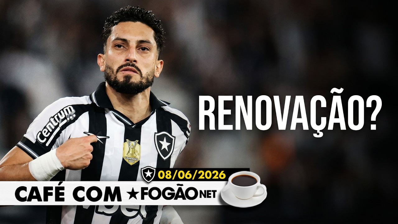LIVE CAFÉ COM FOGÃONET | Botafogo busca renovação de Alex Telles; clube avança por transfer ban