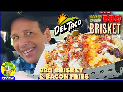 Del Taco® HONEY CHIPOTLE BBQ BRISKET & BACON FRIES Review 🌅🍯🍖🥓🍟 ⎮ Peep THIS Out! 🕵️‍♂️