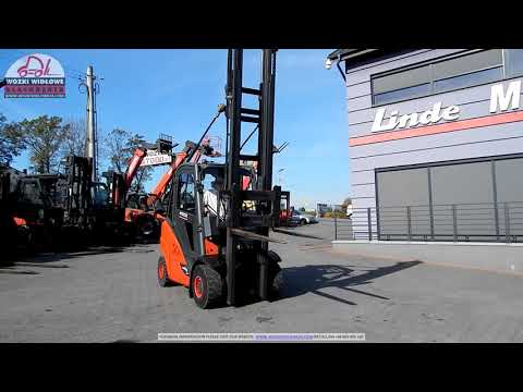 Gazowy wózek widłowy Linde H35T 02 2015 BD 4664