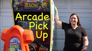Nicktoon’s Racing Arcade Pick Up (Dumpster Find?) Arcade Machine Collection