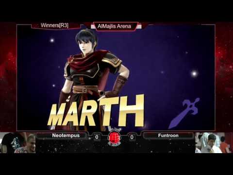 SSB4 Summer 2016 Major: NeoTempus (Marth) vs Funtroon (Jigglypuff) - WR3