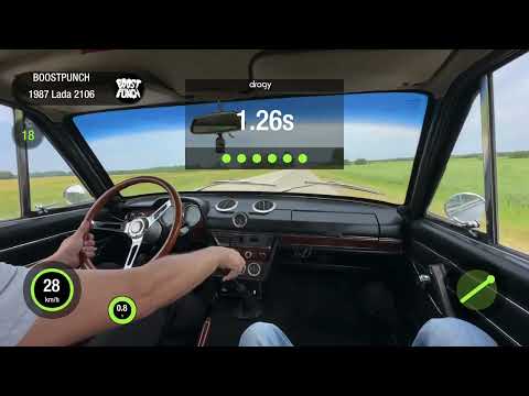 VAZ 2106 1.8Ti (SWAP VAG AEB) MT RWD 1987 STOCK. 0-100 ACCELERATION