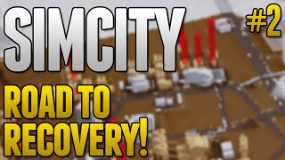 SimCity Road To Recovery! - GROUND POLLUTION ISSUES! #2