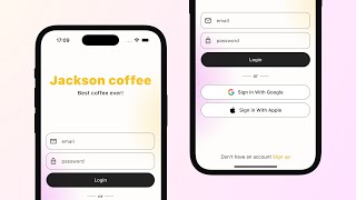 How To Make a Cool Login Screen in Flutter Fast!