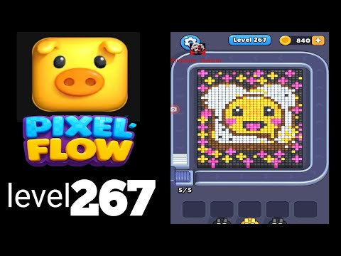 Pixel Flow Level 267 Walkthrough