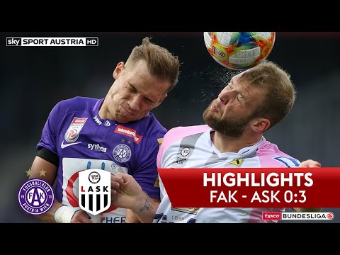 Highlights: tipico Bundesliga, 2. Runde: FK Austria Wien - LASK 0:3